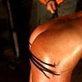 whippedwomen.com Roped and serious lashed babe